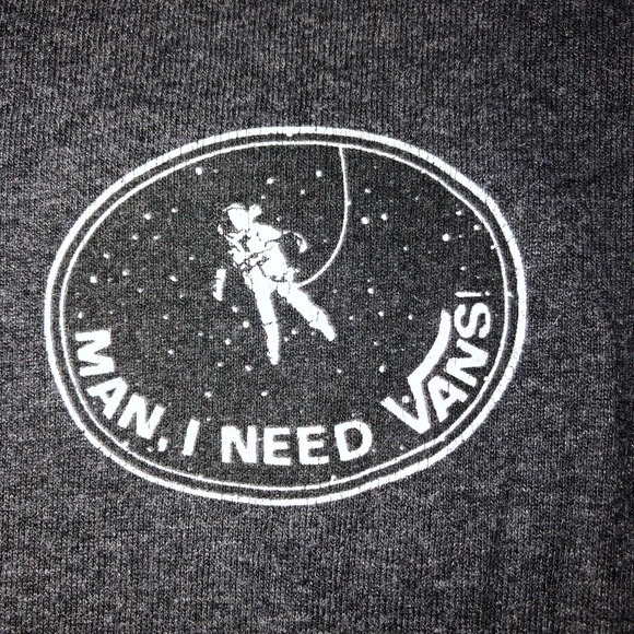 Man I need vans shirt - Picture 2 of 4